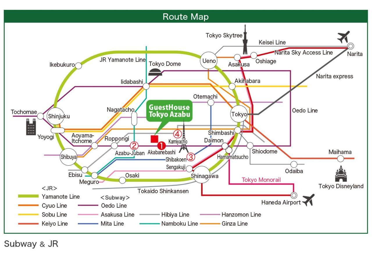 東京都 东京麻布旅馆酒店 外观 照片
